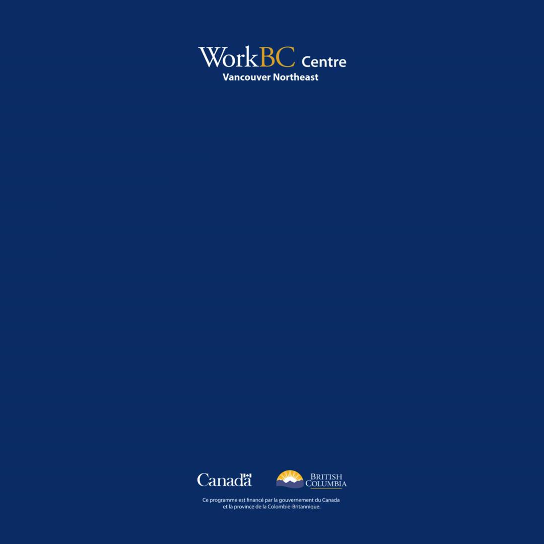 Work BC Vancouver Northeast