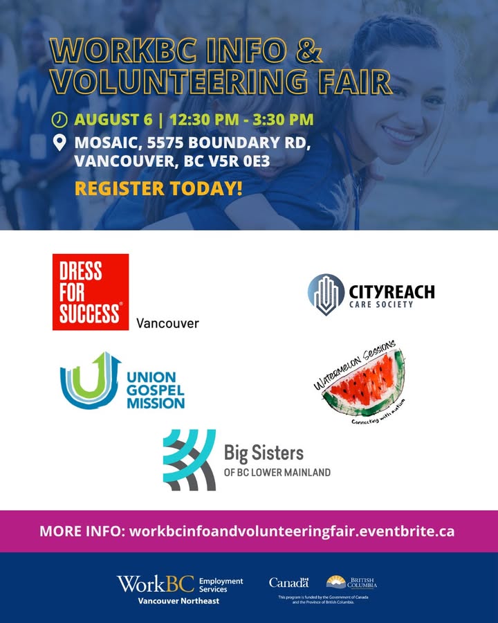 Work BC Vancouver Northeast